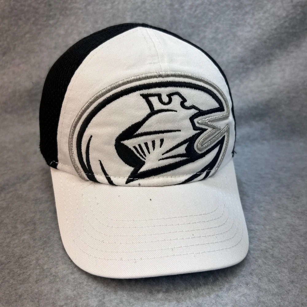 Vegas Golden Knights Toddler White Black New Era  Stretch Fit Hat